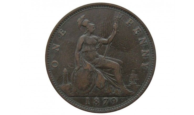Великобритания 1 пенни 1879 г.