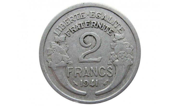 Франция 2 франка 1941 г.