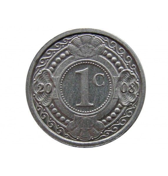Нидерландские Антиллы 1 цент 2008 г.