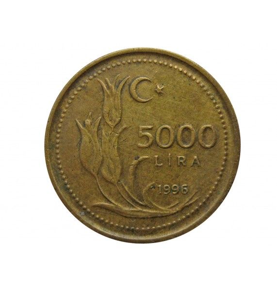 Турция 5000 лир 1996 г.