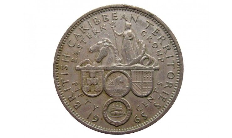 Восточно-Карибские территории 50 центов 1965 г.