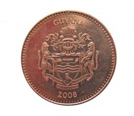 Гайана 5 долларов 2008 г.