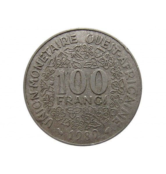 Западно-Африканские штаты 100 франков 1989 г.