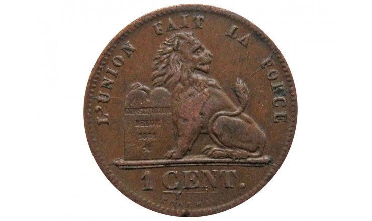 Бельгия 1 сантим 1856 г. (Des Belges)