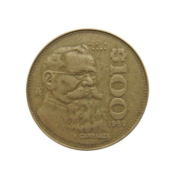 Мексика 100 песо 1989 г.