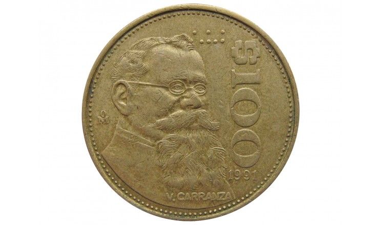Мексика 100 песо 1991 г.