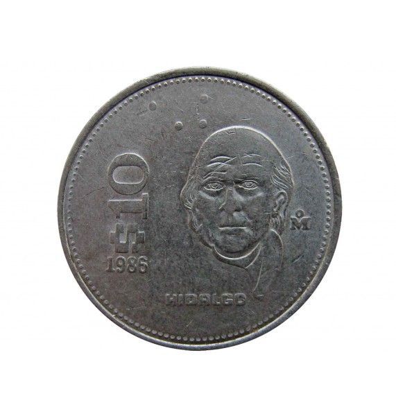 Мексика 10 песо 1986 г.