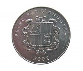 Андорра 1 сантим 2002 г. (Карл Великий)