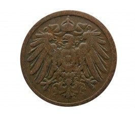 Германия 2 пфеннига 1904 г. A