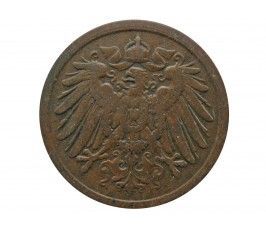 Германия 2 пфеннига 1906 г. A