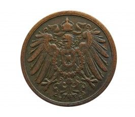 Германия 2 пфеннига 1906 г. E