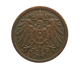 Германия 2 пфеннига 1911 г. A