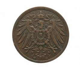 Германия 2 пфеннига 1911 г. G
