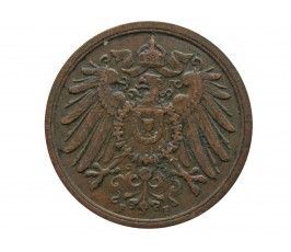 Германия 2 пфеннига 1912 г. F
