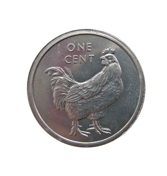 Острова Кука 1 цент 2003 г. (Петух)