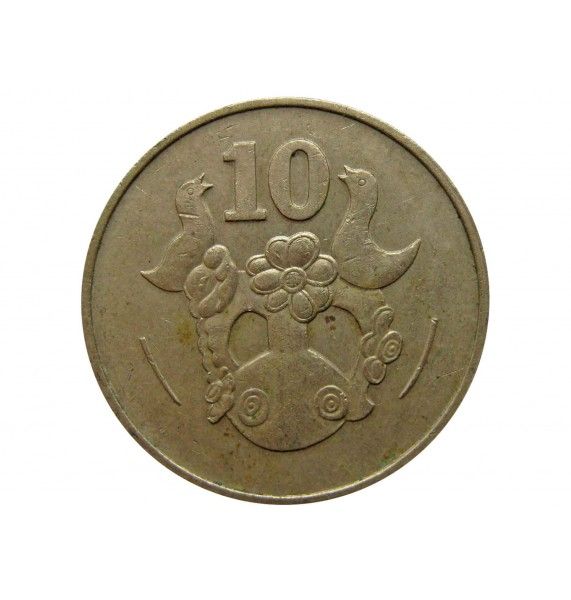 Кипр 10 центов 1983 г.