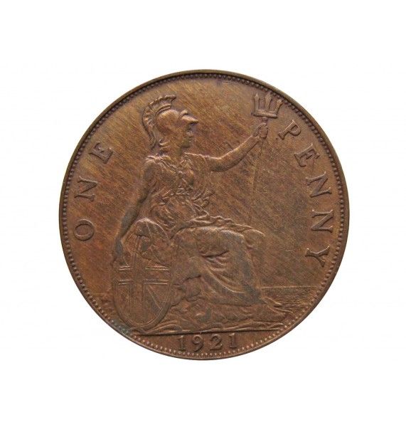 Великобритания 1 пенни 1921 г.