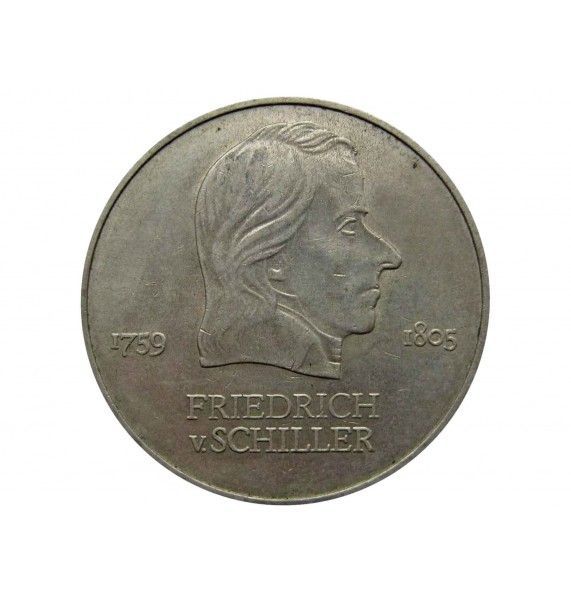 Германия 20 марок 1972 г. (Фридрих Шиллер) Германия 20 марок 1972 г. (Фридрих Шиллер)