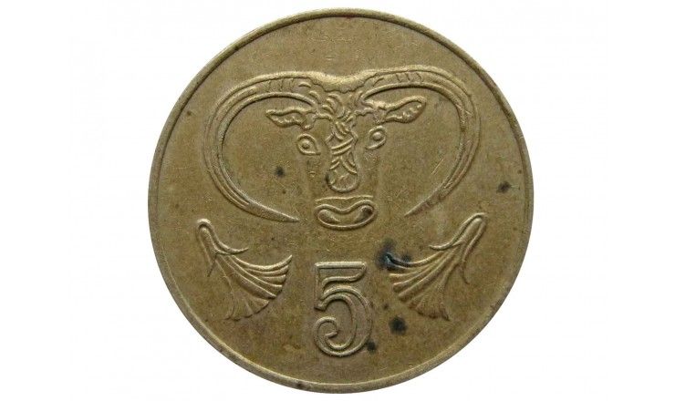 Кипр 5 центов 1994 г.