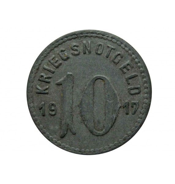 Шпайер 10 пфеннигов 1917 г.