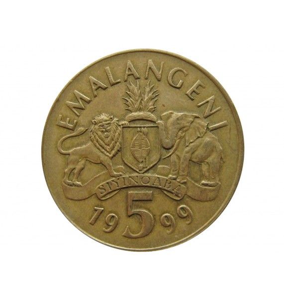 Свазиленд 5 емалангени 1999 г.