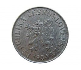 Чехословакия 10 геллеров 1954 г.