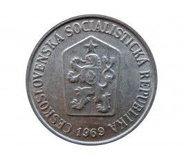 Чехословакия 10 геллеров 1969 г.