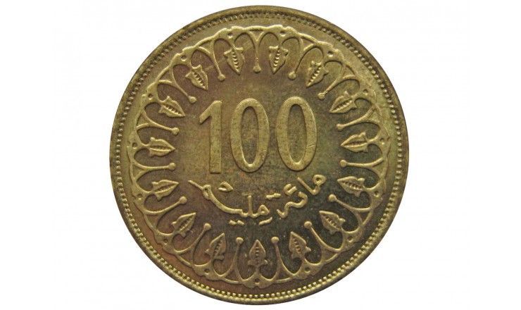 Тунис 100 миллим 2005 г.