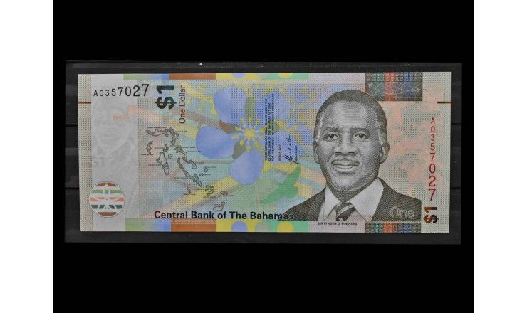 Багамские острова 1 доллар 2017 г.