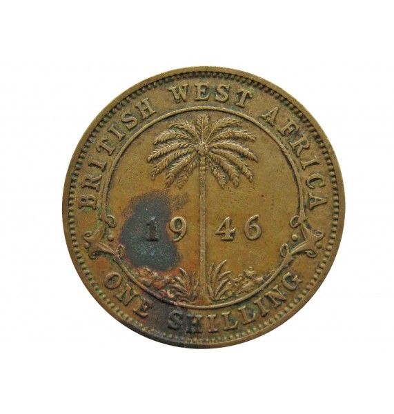 Британская Западная Африка 1 шиллинг 1946 г.