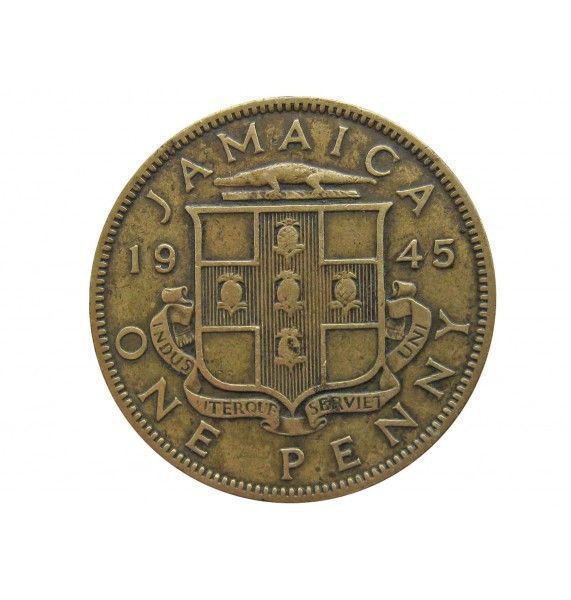Ямайка 1 пенни 1945 г.