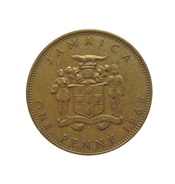 Ямайка 1 пенни 1965 г.