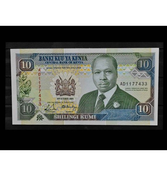 Кения 100 шиллингов 1989 г.