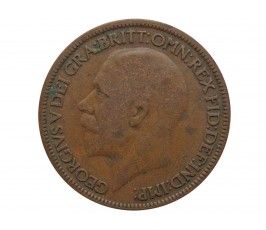 Великобритания 1/2 пенни 1927 г.