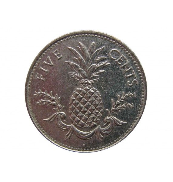 Багамы 5 центов 1998 г.