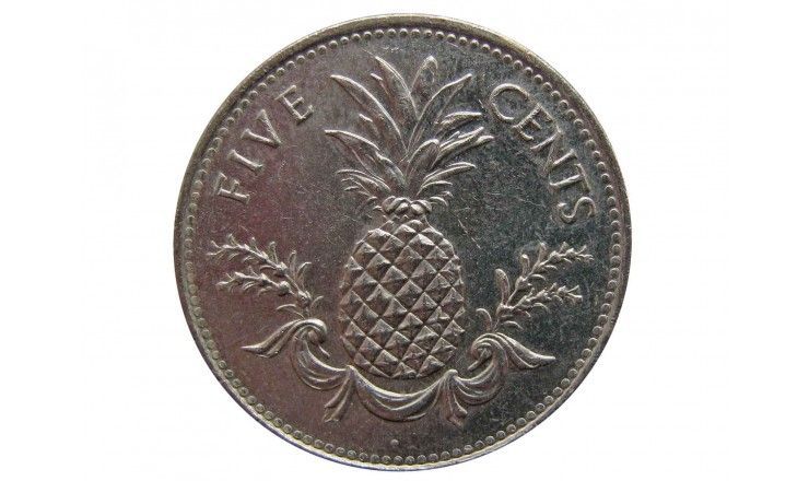Багамы 5 центов 1998 г.
