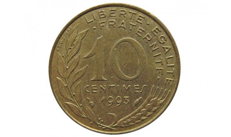 Франция 10 сантимов 1993 г.