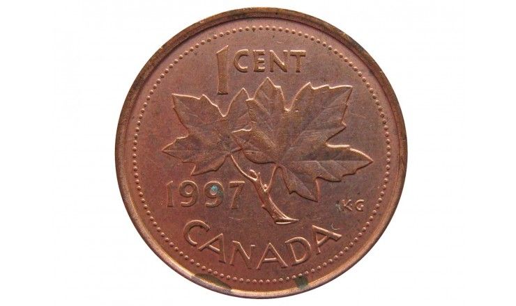 Канада 1 цент 1997 г.
