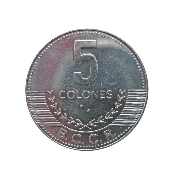 Коста-Рика 5 колон 2016 г.