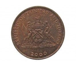 Тринидад и Тобаго 1 цент 2000 г.