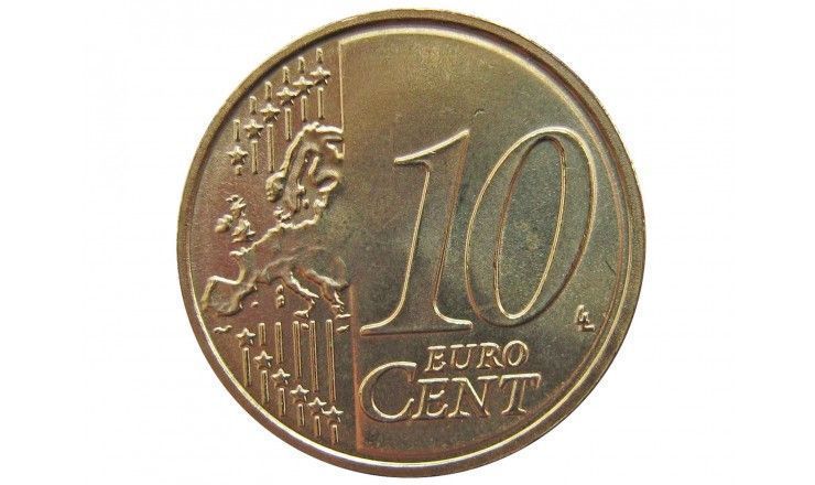 Эстония 10 евро центов 2018 г.