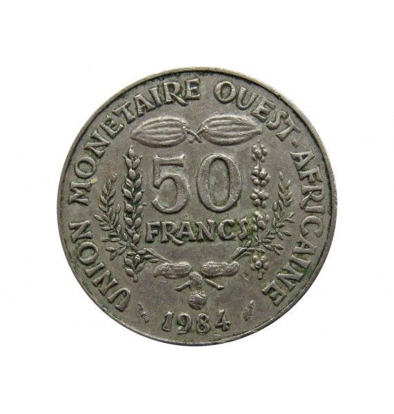 Западно-Африканские штаты 50 франков 1984 г.