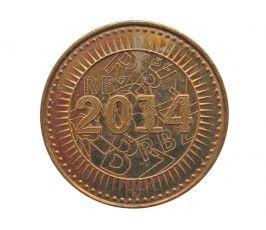 Зимбабве 5 центов 2014 г.