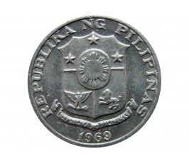 Филиппины 1 сентимо 1969 г.