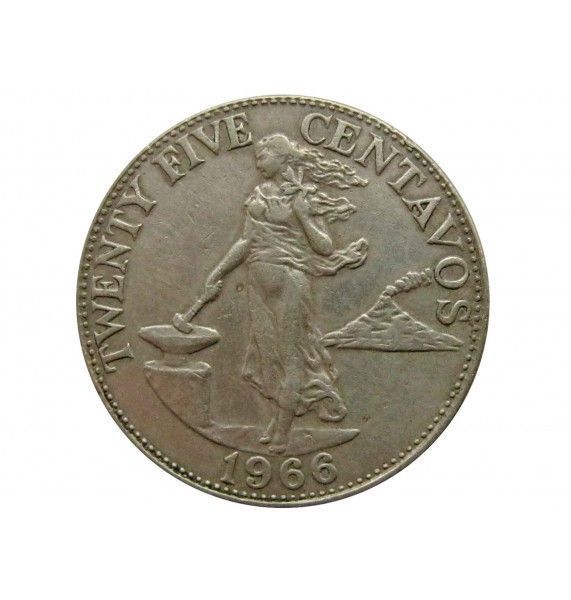 Филиппины 25 сентаво 1966 г.