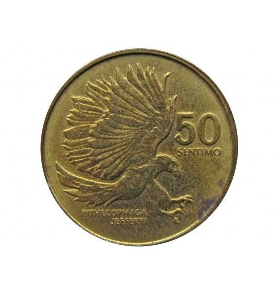 Филиппины 50 сентимо 1993 г.