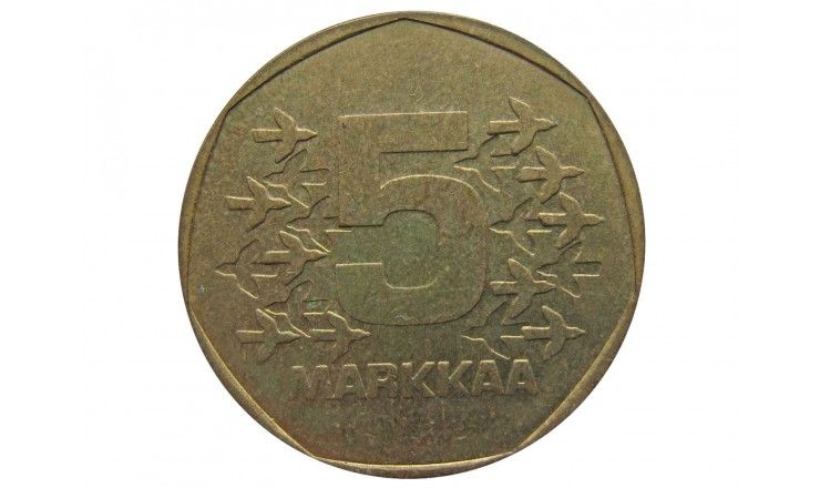 Финляндия 5 марок 1974 г.