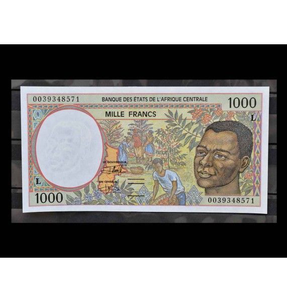 Габон 1000 франков 2000 г.