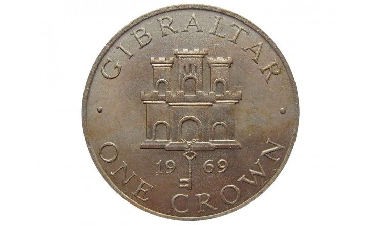 Гибралтар 1 крона 1969 г.