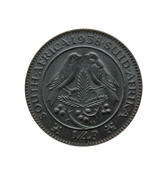 Южная Африка 1/4 пенни (фартинг) 1938 г.
